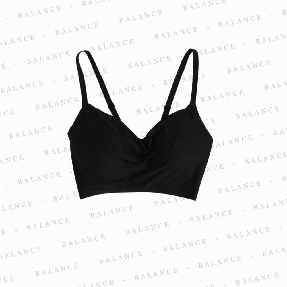 THE MOXIE BRA - MIDNIGHT (BLACK)